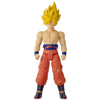 Boneco Articulado - 30 cm - Dragon Ball - Super Saiyan Goku Battle - Fun Divirta-se