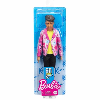 Boneco Articulado - Ken - Barbie - 60 Anos do Ken - 1985 Rocker Derek - Mattel