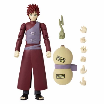 Boneco Articulado com Acessórios - Naruto Shippuden - Gaara - Fun Divirta-se