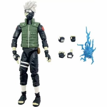 Boneco Articulado com Acessórios - Naruto Shippuden - Kakashi Hatake - Fun Divirta-se