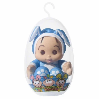 Boneco de Vinil - Turma da Mônica - Ovo de Páscoa - Cebolinha - BabyBrink