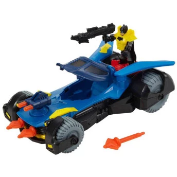 Boneco e Veículo - DC Super Friends - Batman e Super Batmóvel - Imaginext