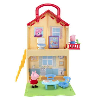 Bonecos e Casinha Infantil - Casa Maletinha da Peppa Pig - Sunny