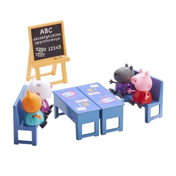 Bonecos e Sala de Aula - Escolinha da Peppa Pig - Sunny