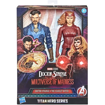 Bonecos de Ação - Multiverso da Loucura - Dr Estranho e Feiticeira - Hasbro