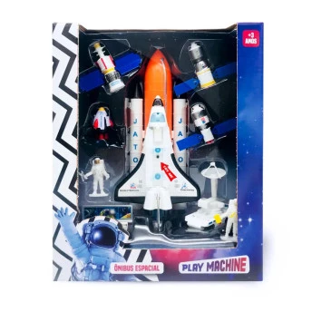 Ônibus Espacial com Acessórios - Play Machine - Multikids