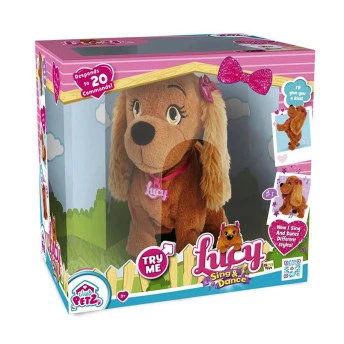 Figura Interativa - Club Petz - Cachorrinha Lucy - Multikids