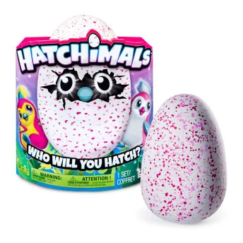 Pelúcia Interativa - Hatchimals Pengualas - Figuras Surpresas - Multikids
