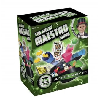 Multi Magic 75 Truques Inclui Cartola de Mágico - Multikids