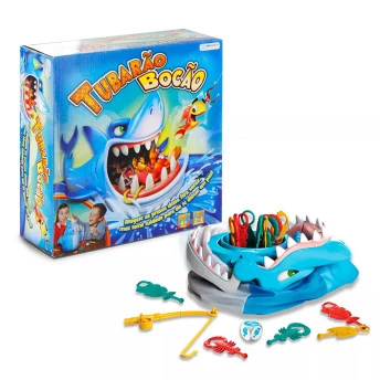 Jogo Tubarão Bocão - Multikids