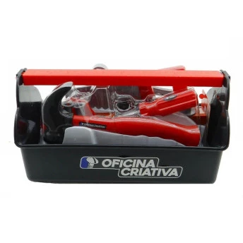 Kit Ferramentas Infantil - Oficina Criativa - Box com Martelo - Multikids
