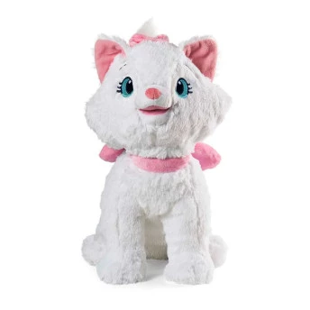 Pelúcia Gatinha Marie com Som - 30 cm - Disney - Multikids