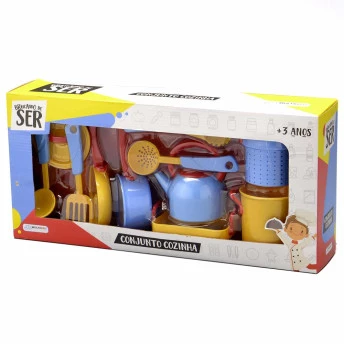 Brincando de Ser - Kit Cozinha com Acessórios - Multikids 