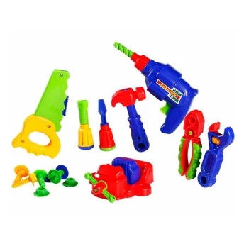 Kit de Ferramentas Infantil Completo - 16 Peças - TaTeTi