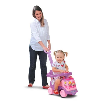 Andador Infantil Totoka Eletrônica Plus Menina - Cardoso 8 em 1