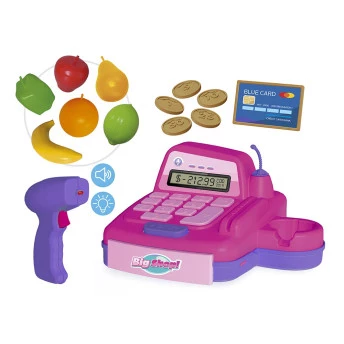 Caixa Registradora Infantil Big Shop - Rosa - Usual Brinquedos