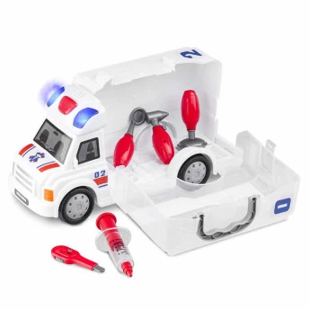 Caminhão com Acessórios - Workshop Junior Truck - Primeiros Socorros - Multikids