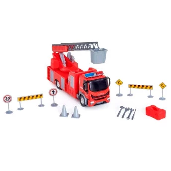 Caminhão Roda Livre - Iveco Tector Bombeiro - Usual Brinquedos