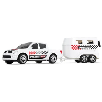 Caminhonete Roda Livre - Pick-Up RX - Cavalaria Polícia - Roma Brinquedos