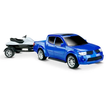 Caminhonete Roda Livre - Pick-Up RX - Jet Ski - Azul - Roma
