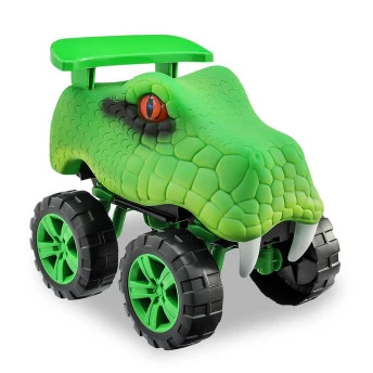 Carrinho Animals Off Road Viper Sonoro - Verde - Usual 