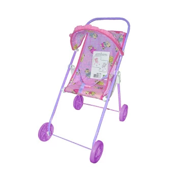 Carrinho de Boneca Simples - Rosa - MEP Kids