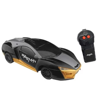 Carrinho de Controle Remoto - Batman - Sombra Negra - 3 Funções - Candide Brinquedos