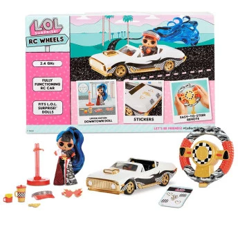 Carrinho de Controle Remoto com Boneca - LOL Surprise RC Wheels - Candide
