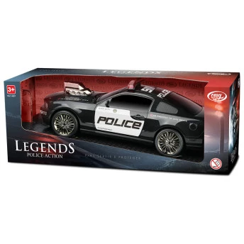 Carrinho de Polícia - Legends Police Action - OMG Kids