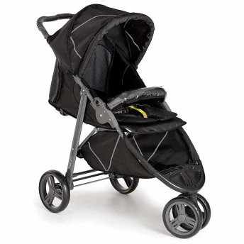 Carrinho de Bebê - Berço-Passeio - Cross - Black - Galzerano