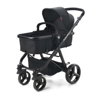 Carrinho de Bebê - Berço com Moisés Hero TS - Fisher-Price - Preto - Multikids Baby