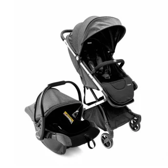 Carrinho de Bebê + Bebê Conforto - Legend - TS Duo Fly - Preto - Infanti