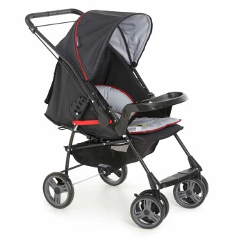 Carrinho de Bebê - Passeio Berço - Milano Reversível 2 - Preto - Galzerano