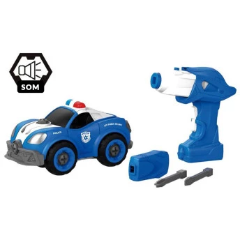 Carrinho de Controle Remoto - City Machine - Viatura Policial - Multikids