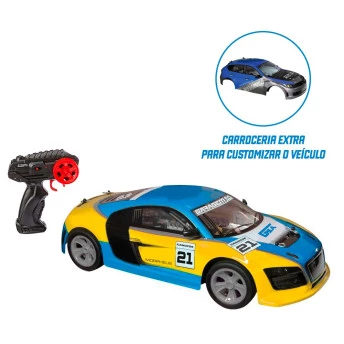 Carrinho de Controle Remoto - Garagem SA - The Rock - 7 Funções - Candide