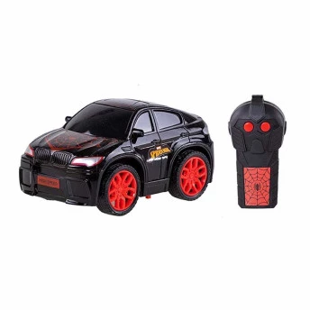 Carrinho de Controle Remoto - Spiderman - High Speed - Preto - Candide 