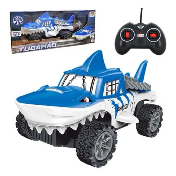 Carrinho de Controle Remoto - Tubarão - DM Toys