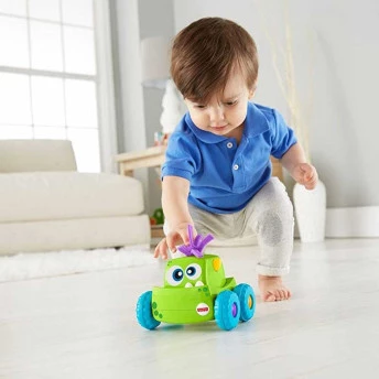 Carrinho de Fricção - Veículo Monstro Surpresa - Verde - Fisher-Price