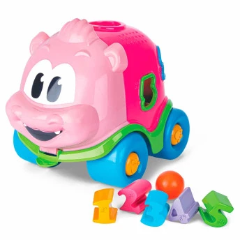 Carrinho Didático - Baby Land - Bolopótamo Números - Cardoso Toys