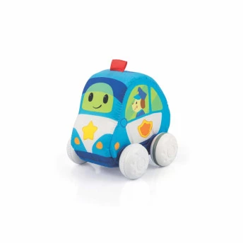 Carrinho Macio de Fricção - Polícia - Azul - Winfun - Yes Toys