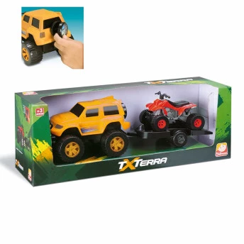 Carrinho Roda Livre - TX-8 Trilha - Jipe com Quadriciclo - Silmar 