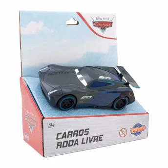 Carrinho Roda Livre 13 Cm - Carros-Disney - Jack Storm - Toyng