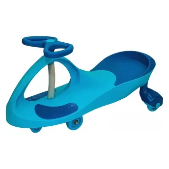 Carrinho Vira Vira Infantil - Super-Car - Azul Claro - Unitoys