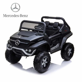 Carro Elétrico Infantil - Mercedes - Quadriciclo UTV Unimog - 12v - Preto - ImportWay
