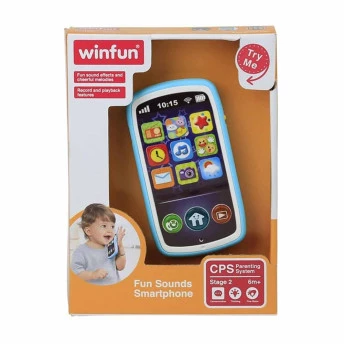 Celular Infantil com Sons e Luzes - Smartphone Divertido - Winfun - Yes Toys
