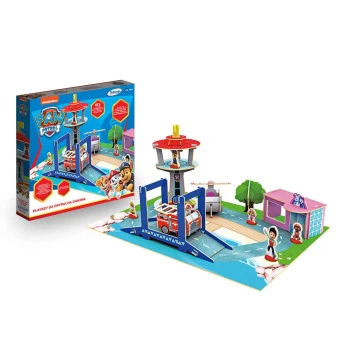 Cenário e Playset - Madeira - Patrulha Canina - Farol de Vigilância - Xalingo