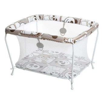 Cercadinho para Bebê - Acolchoado - Panda - 13 kg - Galzerano