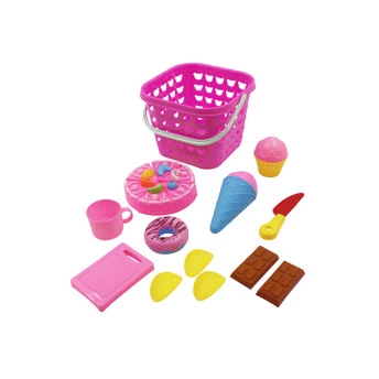 Cestinha de Doces de Brinquedo - 19 Peças - Sortido - Pica Pau 