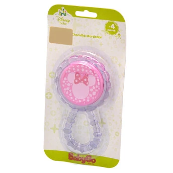 Chocalho Mordedor Minnie - Disney - BabyGO