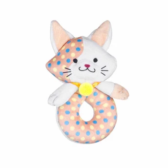 Chocalho Infantil - Mima Bebê Gatinho - Multikids Baby